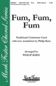 Fum, Fum, Fum SATB and clarinet Chorpartitur