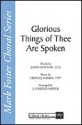 Harold Moyer, Glorious Things of Thee Are Spoken TTBB Chorpartitur