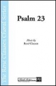 Ren Clausen, Psalm 23 SATB Chorpartitur