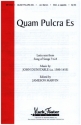 Quam Pulcra Es for female chorus a cappella score (la)