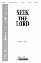 Ren Clausen, Seek the Lord SATB a Cappella Chorpartitur