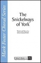 Dale McGowan, The Snickelways of York SATB a Cappella Chorpartitur