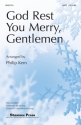 God Rest You Merry, Gentlemen SATB Chorpartitur