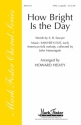 How Bright Is the Day SATB a Cappella Chorpartitur