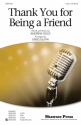 Andrew Gold, Thank You for Being a Friend 2-Part Choir Chorpartitur