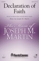 Joseph M. Martin, Declaration of Faith SATB Chorpartitur