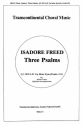 Isadore Freed, Psalm 121: I Will Lift Up Mine Eyes SATB Chorpartitur