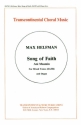 Max Helfman, Song of Faith Ani Ma'amin SATB Chorpartitur