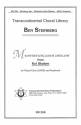 Ben Steinberg, Meditation - Oseh Shalom SATB Chorpartitur