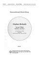 Stephen Richards, Va'ani T'filati Meditation And Prayer SATB Chorpartitur