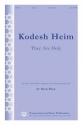 Nick Page, Kodesh Heim SATB a Cappella Chorpartitur