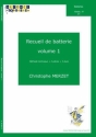 Christophe Merzet, Recueil De Batterie, Volume 1 Schlagzeug Buch