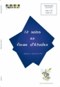 Jacques Delcluse, 12 Solos En Forme D Etudes Percussionensemble Buch