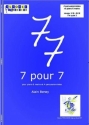 A. Beney, 7 Pour 7 Percussionensemble Partitur + Stimmen