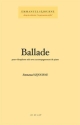 Emmanuel Sejourne, Ballade Vibraphone, Piano Buch