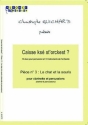 Christophe Guichard, Le Chat Et La Souris (Clarinette / Clarinet) Clarinette, Percussion Buch