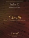 Anthony LaBounty, Psalm 92 Concert Band Partitur + Stimmen