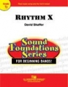 David Shaffer, Rhythm X Concert Band Partitur + Stimmen