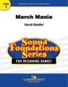 David Shaffer, March Mania Concert Band Partitur + Stimmen