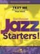 P. Clark, Text Me Jazz Ensemble Partitur + Stimmen