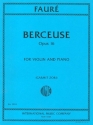 Gabriel Faure, Berceuse, Op. 16 Violine und Klavier