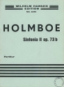 Vagn Holmboe, Sinfonia No.2 For Strings Streichorchester Studienpartitur