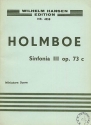 Vagn Holmboe, Sinfonia No. 3 For Strings Orchestra Studienpartitur