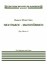 Mogens Winkel Holm, Nightmare Op. 30 No. 2 Soprano Voice and Piano Buch