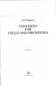 Erik Hojsgaard, Concerto For Cello and Orchestra Cello and Orchestra Partitur