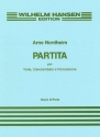 Arne Nordheim, Partita Viola, Harpsichord and Percussion Partitur + Stimmen