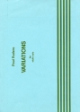 Poul Ruders, Variations For Violin Solo Violin Buch