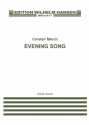 Carsten Johs. Morch, Evening Song Vocal and Piano Buch