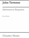 John Tavener, Akhmatova Requiem (Parts) Orchestra Buch