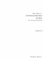 Rolf Wallin, Concerning King (Parts) Violin, Viola and Violoncello Buch