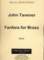 John Tavener, Fanfara For Brass Blechblserensemble Partitur