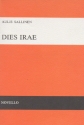 Aulis Sallinen, Dies Irae Men's Choir and Piano Buch