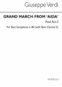 Grand March From 'Aida' (Bass Sax) Baritone Saxophone Buch