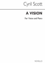 Cyril Scott, A Vision Op62 No.2 Voice/Piano Vocal and Piano Buch