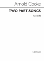 Arnold Cooke, Two Part Songs Hey Nonny No & Dawn SATB and Piano Chorpartitur