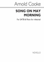 Arnold Cooke, Song On May Morning SATB and Piano Chorpartitur