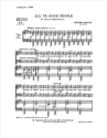 Richard Kountz, All Ye Good People SATB, Solo, Keyboard [Organ or Piano] Stimme