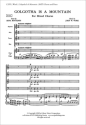 John Wesley Work, Golgotha Is A Mountain SATB and Piano Stimme