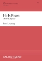 Sven Lekberg, He Is Risen! SATB Stimme