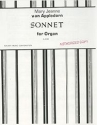 Mary Jeanne Van appledorn, Sonnet Orgel Buch