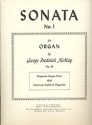 George Mckay, Sonata No. 1, Op.38 Orgel Buch