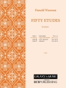 Donald Waxman, Fifty Etudes, Book 2 Piano Method Buch