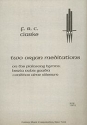 F. R. C. Clarke, Two Organ Meditations Orgel Buch