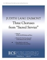 Judith Lang Zaimont, Sacred Service: Thou Shalt Love the Lord Baritone Solo, SATB, SATB, Orchestra or Piano Stimme