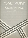 Donald Waxman, March Militaire Klavier Buch