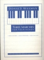 Donald Waxman, Three Marches for Four Hands Piano, 4 Hands Buch